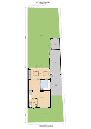 Floorplan - Suttnerstraat 27, 6171 NM Stein